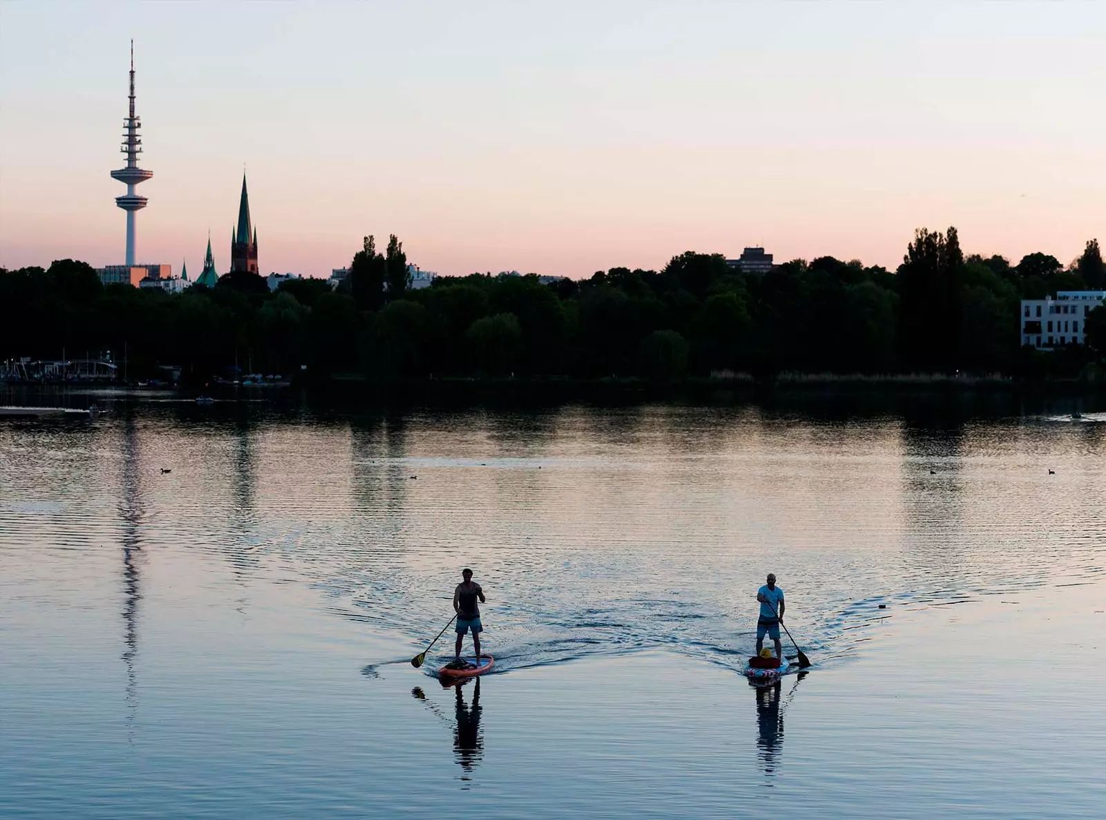 Hamburg'u hiç böyle görmediniz