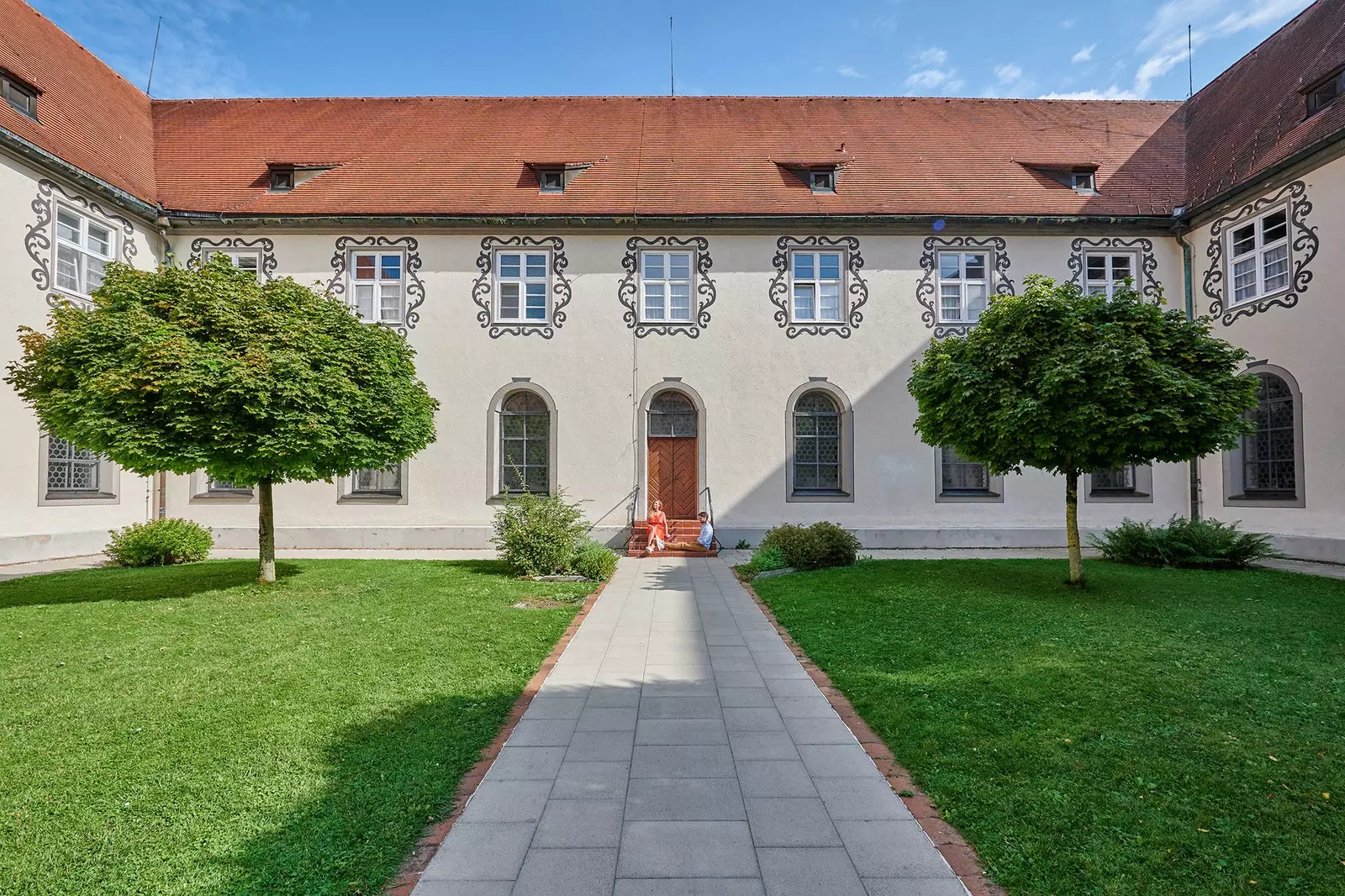 Hotel Manastiri Kuroase im Kloster Gjermani