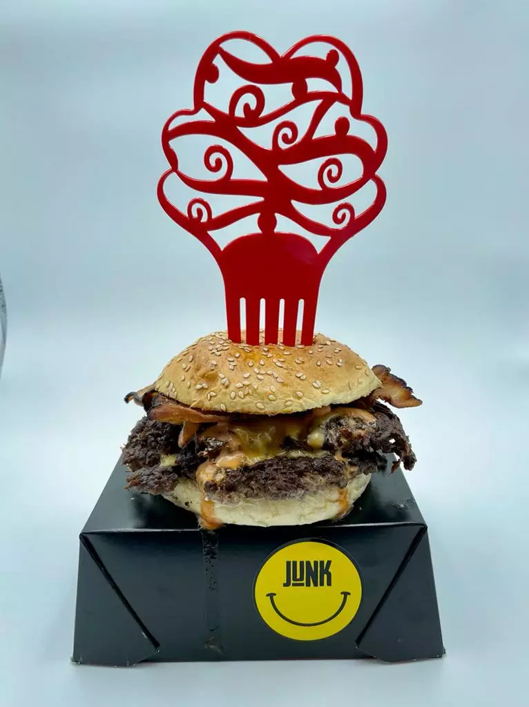 Najboljši burger v Španiji Junk Burger Madrid