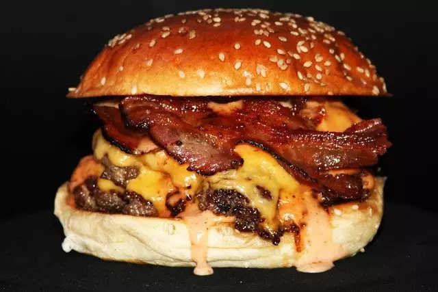 burger de pacotille