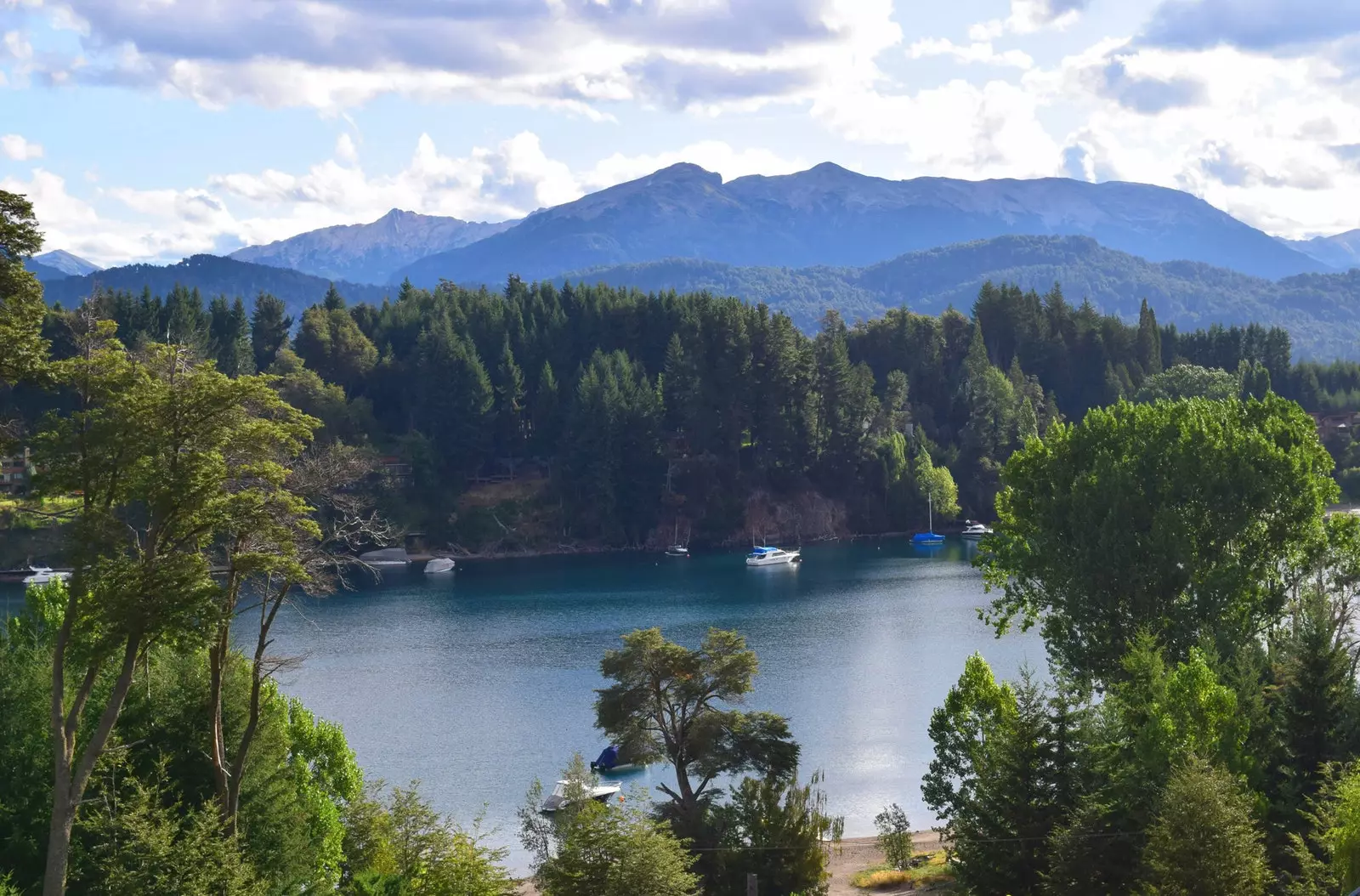 Pemandangan dari Glamping Inspira di Bahía Manzano