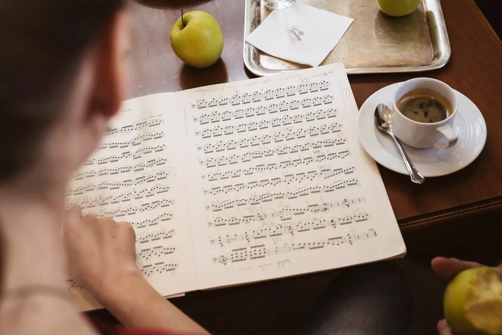 קפה באודיטוריום Musikverein.