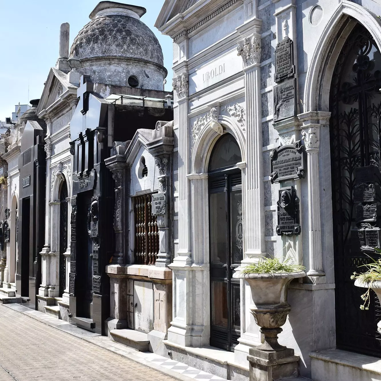 Recoleta Cemetery Junin Buenos Aires Argentina