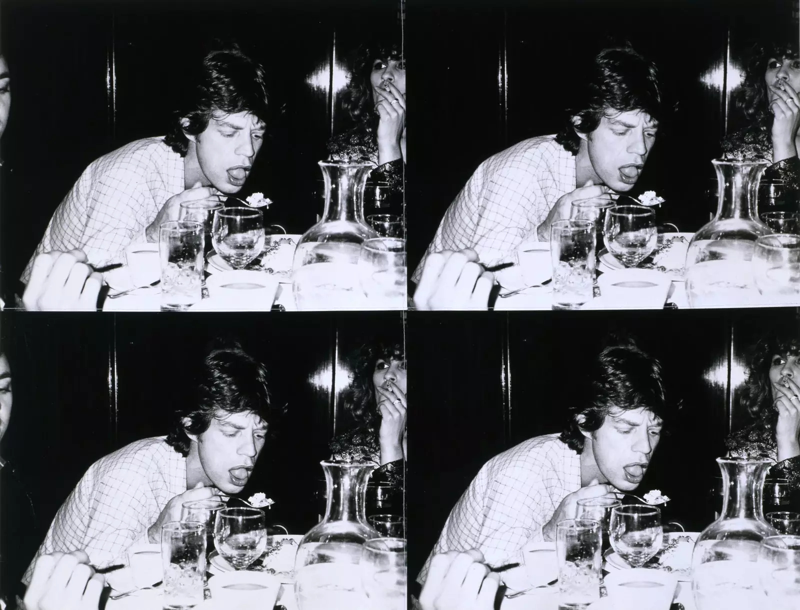 Andy Warhol Michelle Yüksek Sesle. Mick Jagger ca. 1978 1986