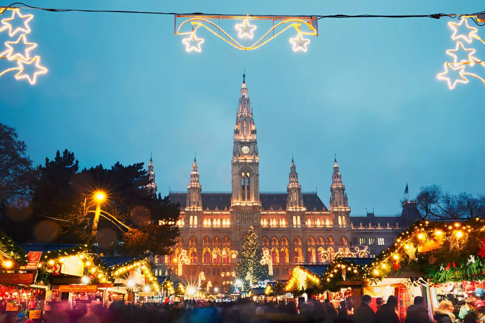 Tregu i pleshtave në Rathausplatz