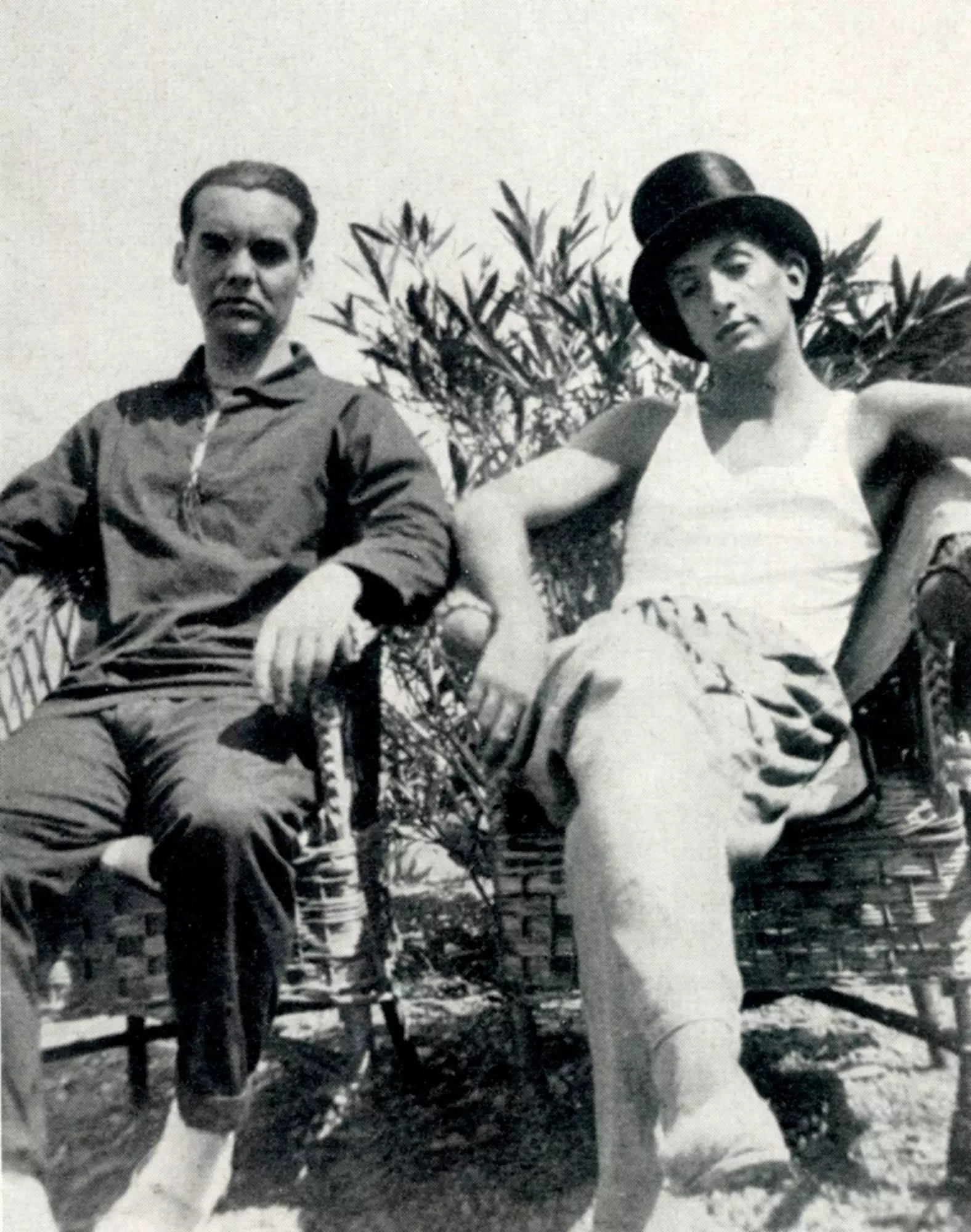 Lorca e Dalí em Cadaqus