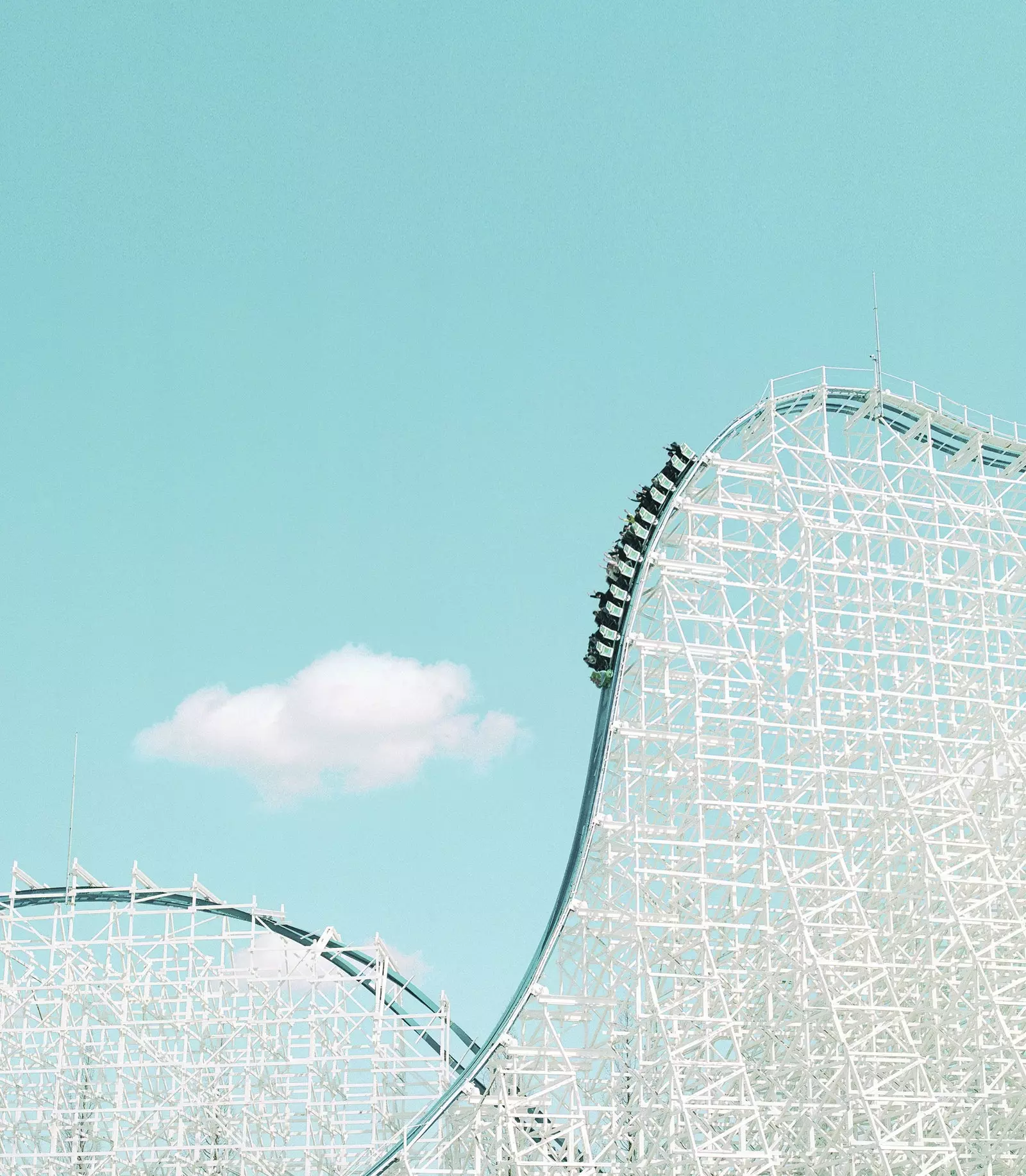 Nagashima Spa Land Yaponiya roller coaster