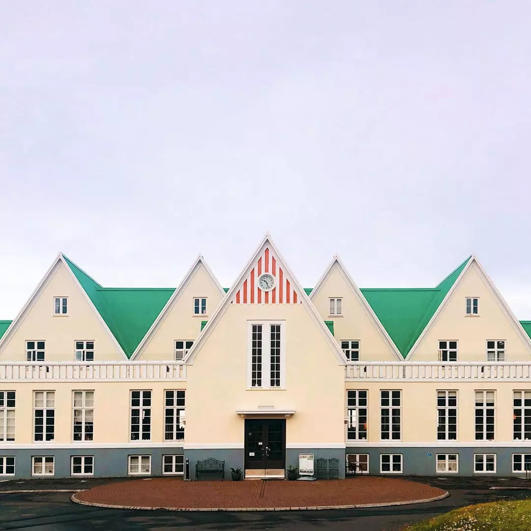 Guesthouse Hraðsskólinn di Iceland