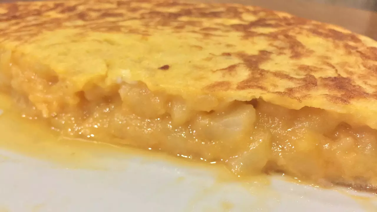 Cerveriz, teampall an omelette prátaí i Maidrid