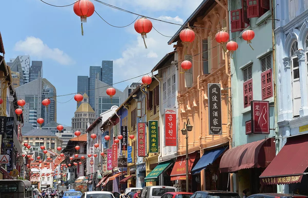 Chinatown i Singapore