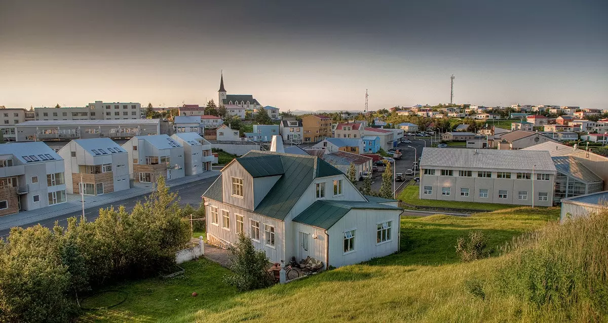 Borgarnes en charmig liten stad