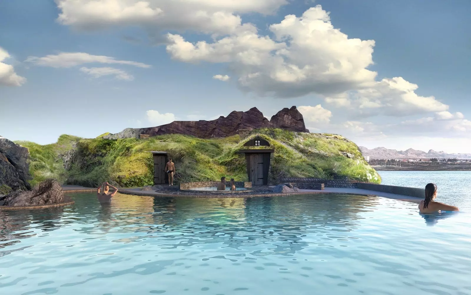 Sky Lagoon un'oasi del futuro nella capitale dell'Islanda