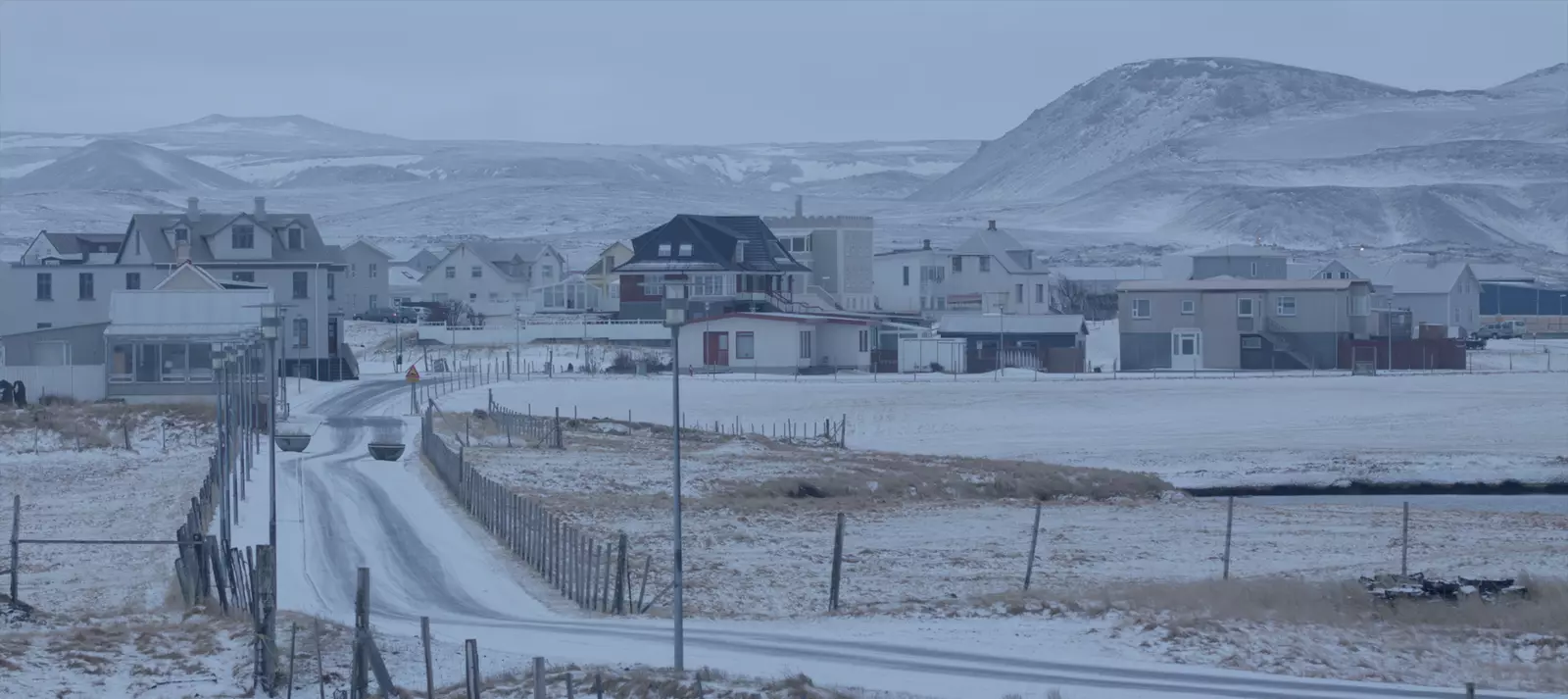 De winters zijn streng in Grindavík.