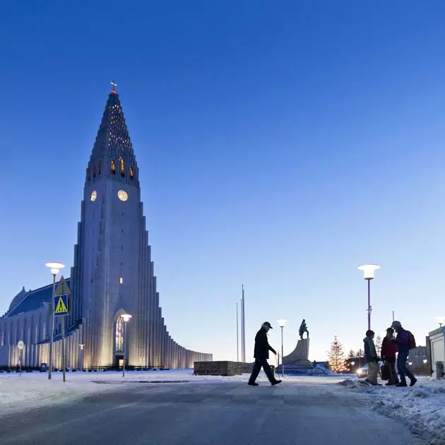 Luteránsky kostol Hallgrímskirkja