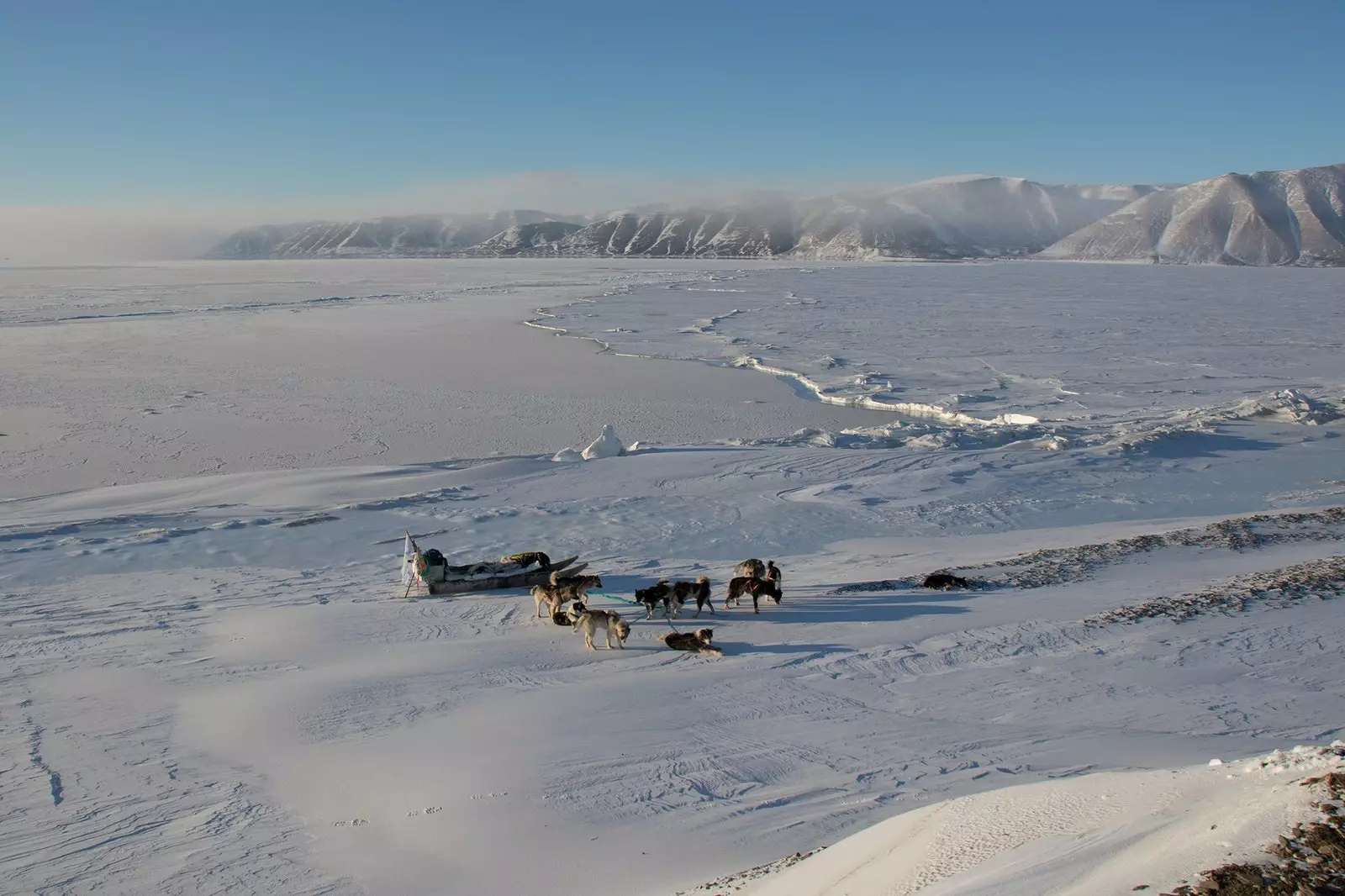 L-avventura li taqsam Greenland fi slitta tal-klieb