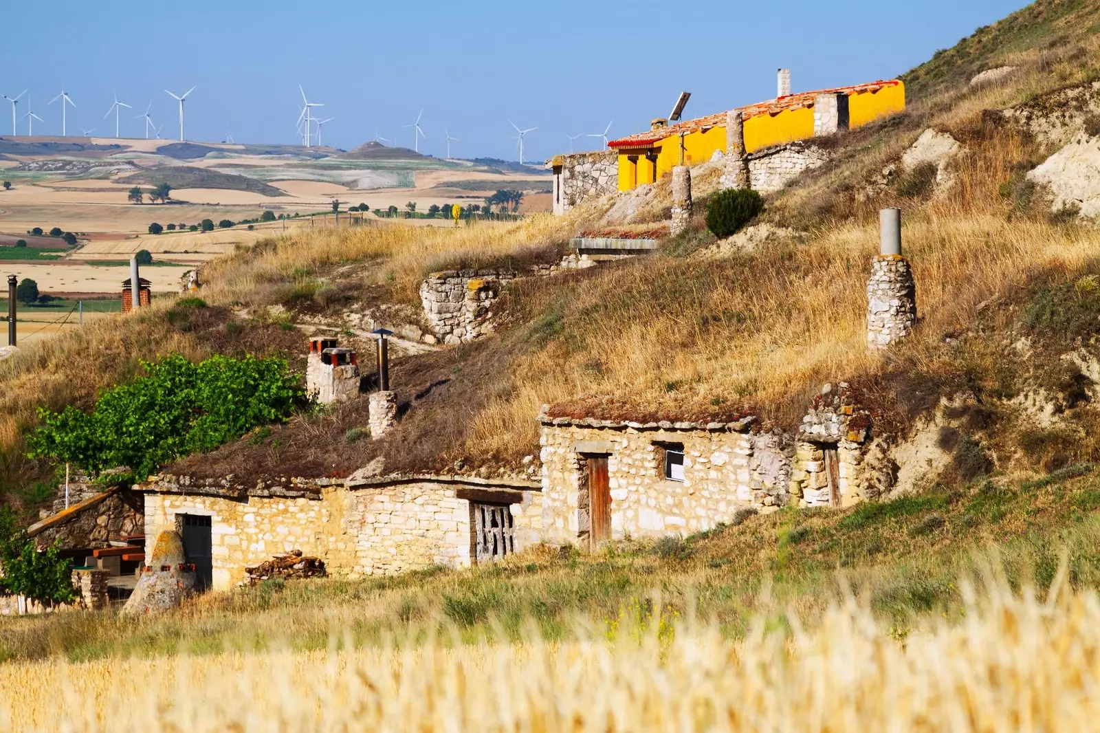 The chimneys of Palenzuela