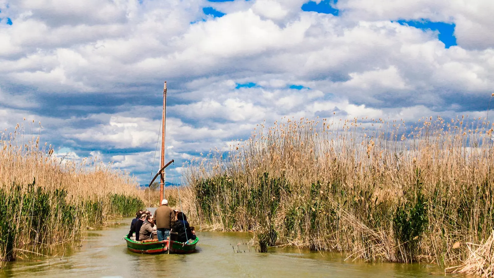 Passeio de barco na Albufera de Valência