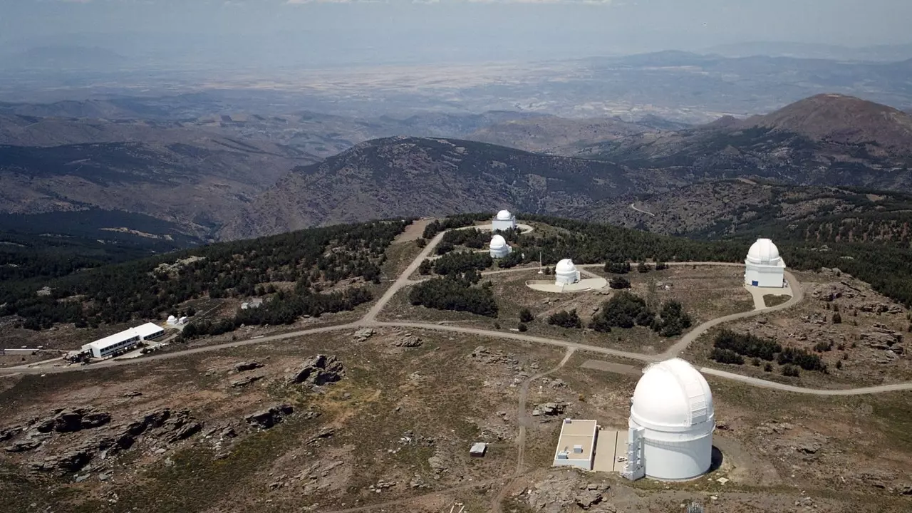 Calar Alto, kde sa Almería dotýka hviezd