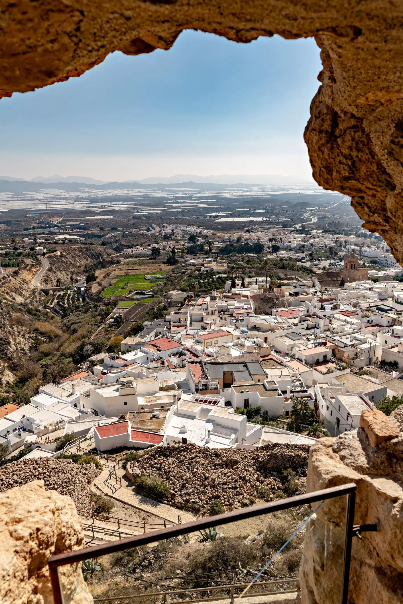 Níjar uma cidade branca em um mar de barro