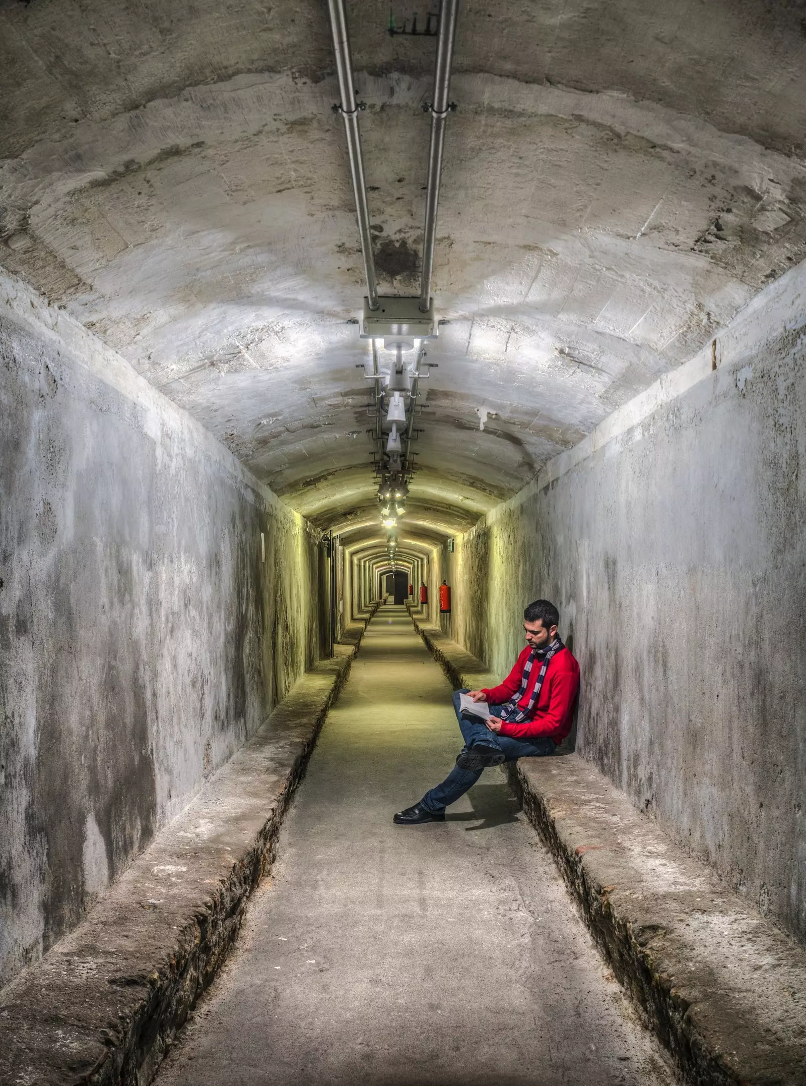 Kouzlo krytů spočívá v jejich průchodech a v dlouhých podzemních chodbách