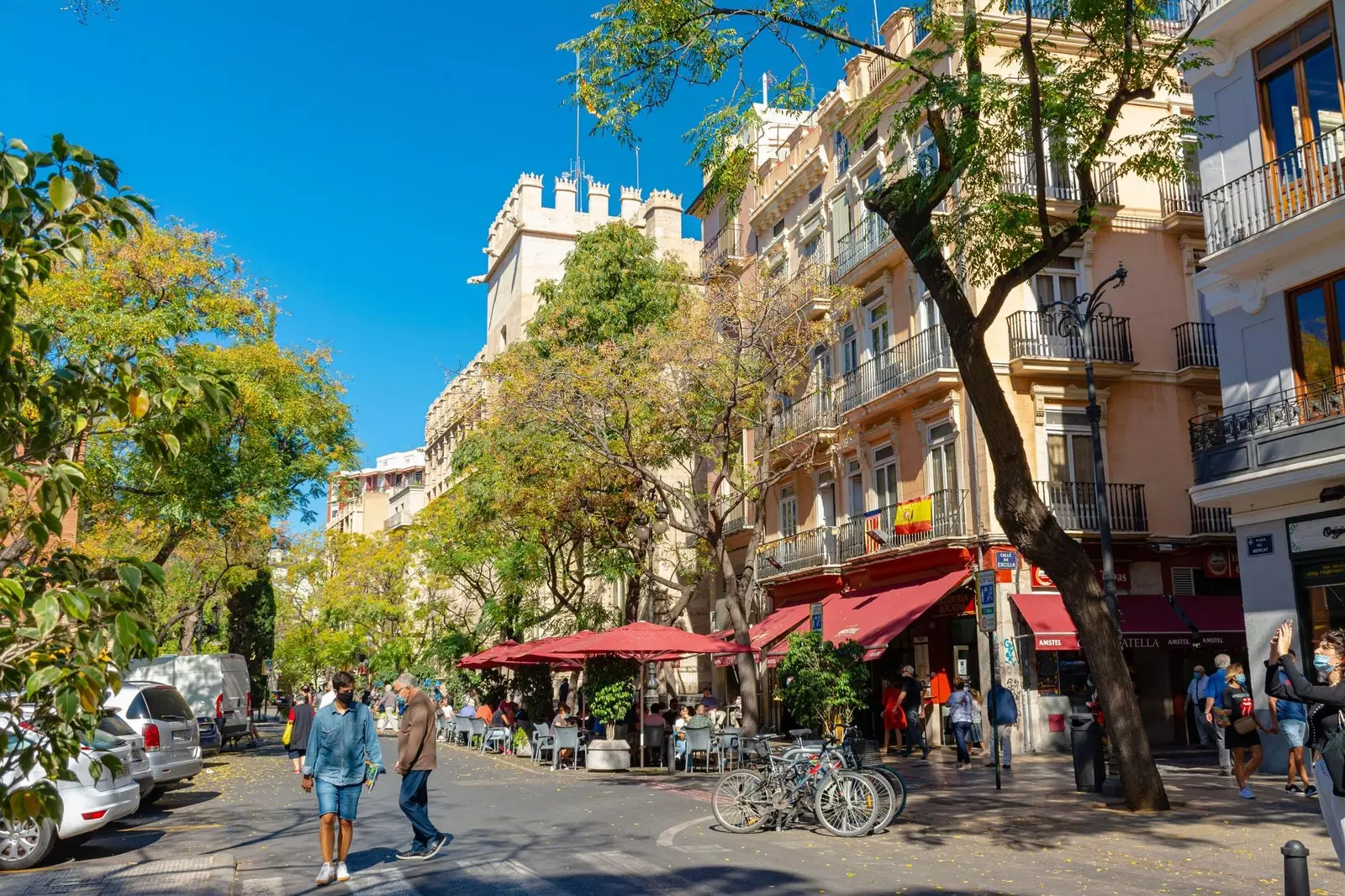 Central markedsplads i Valencia.