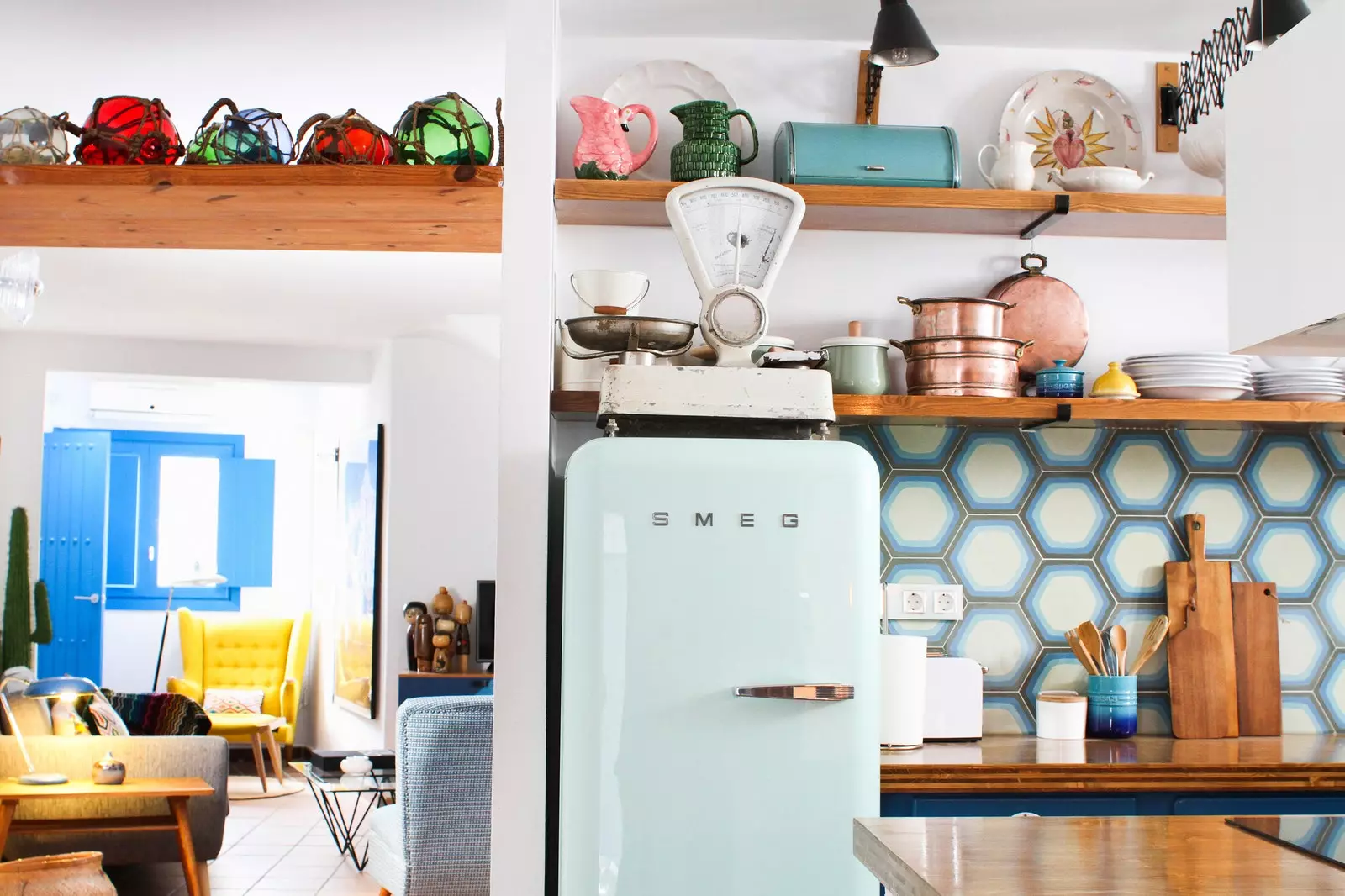 Kitchen of the Apartment in Rodalquilar