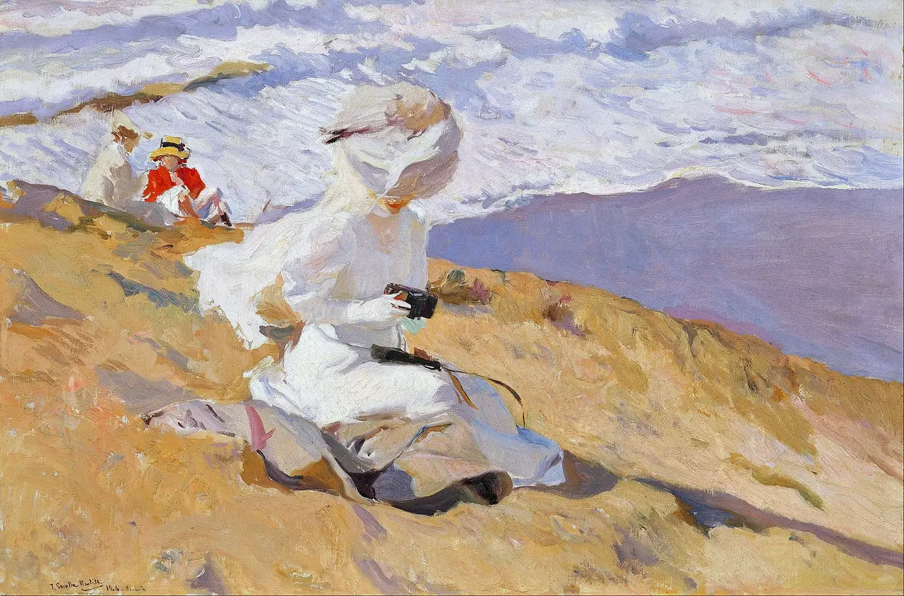 Teekond maali juurde: „Jalutuskäik mere ääres”, autor Joaquín Sorolla 7406_4