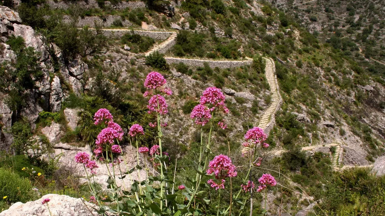 La Vall de Laguar, 'cathedral of hiking' and the last refuge of the Valencian Moors