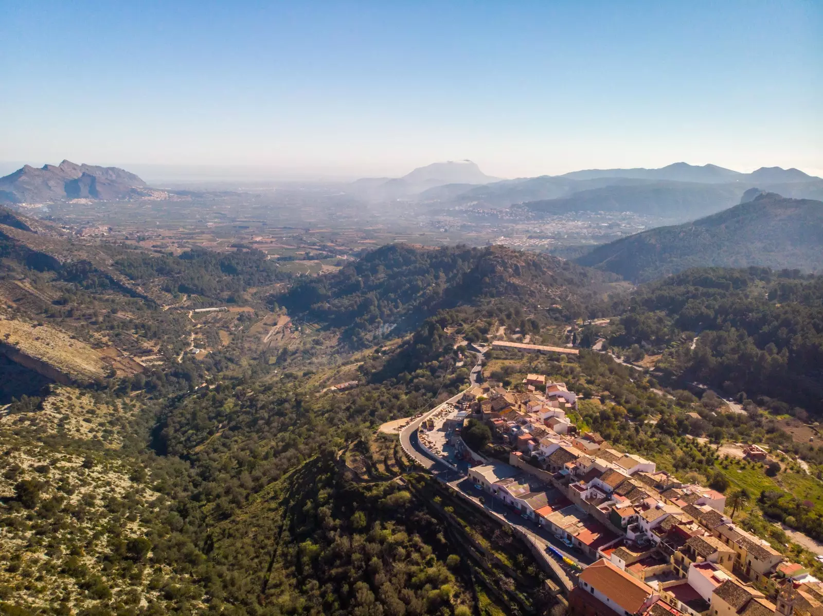 Campell Alicante əyalətinin Vall de Laguar bələdiyyəsində.