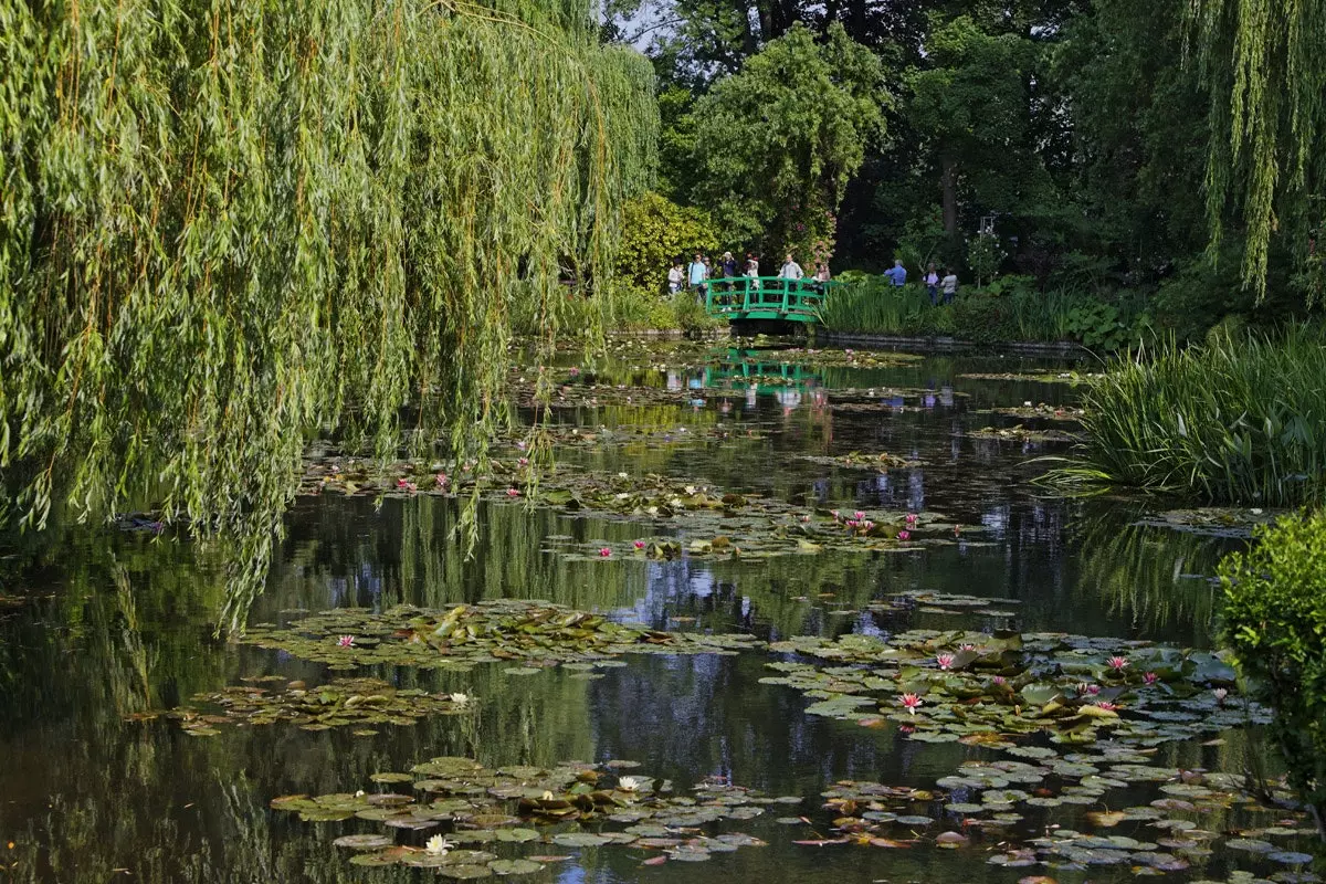 O jardim de Claude Monet em Giverny França