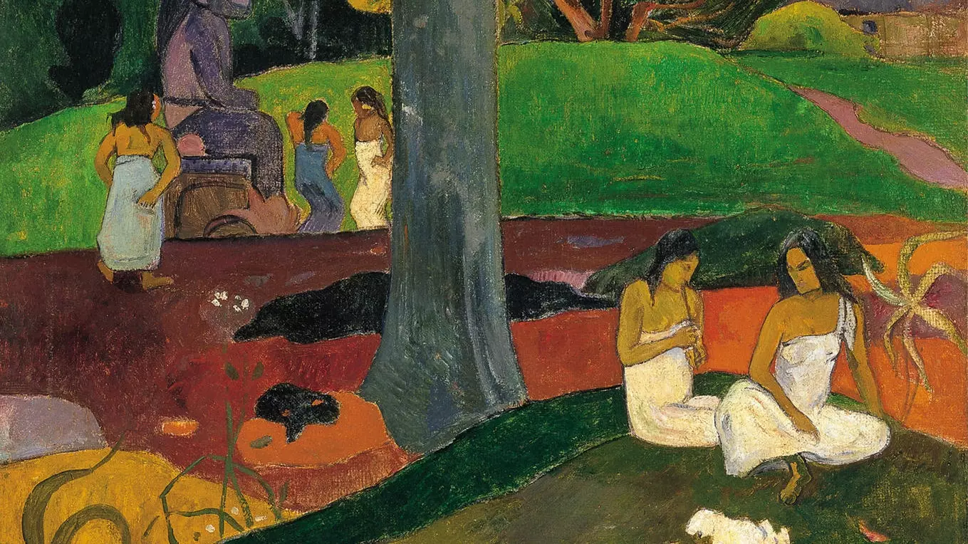 Perjalanan ke lukisan 'Mata Mua' oleh Paul Gauguin