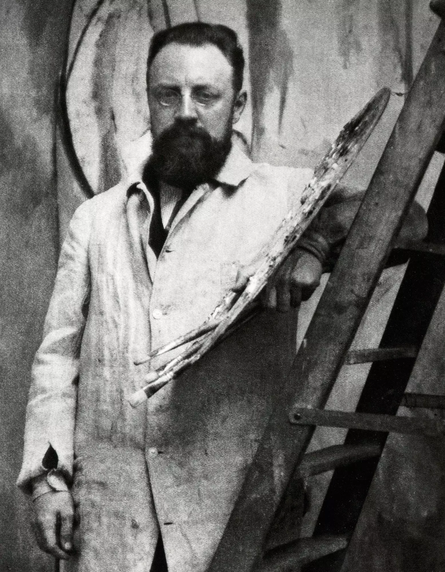 Henri Matisse w swojej pracowni