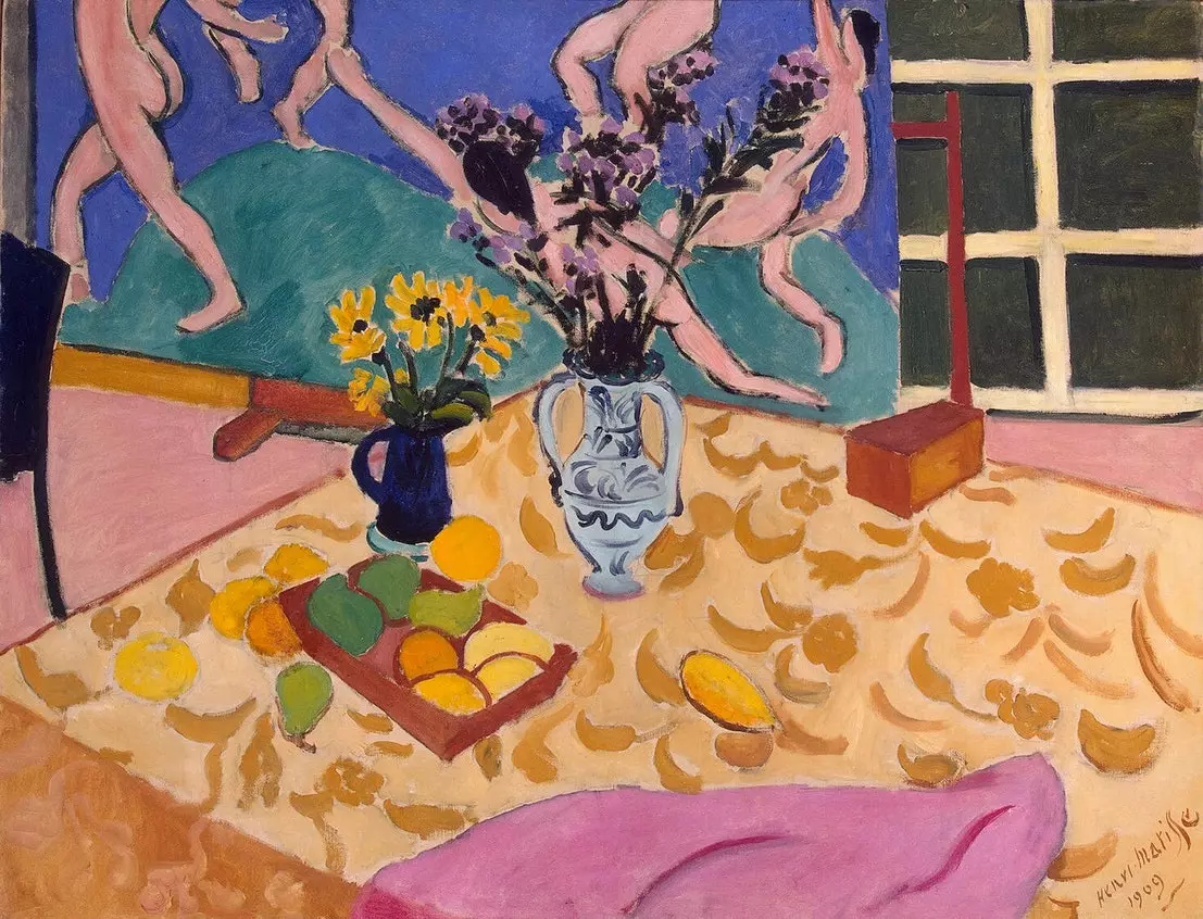 'Tihožitje s plesom' Henri Matisse