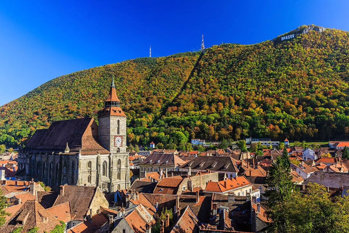 Kyrkan i Brasov.