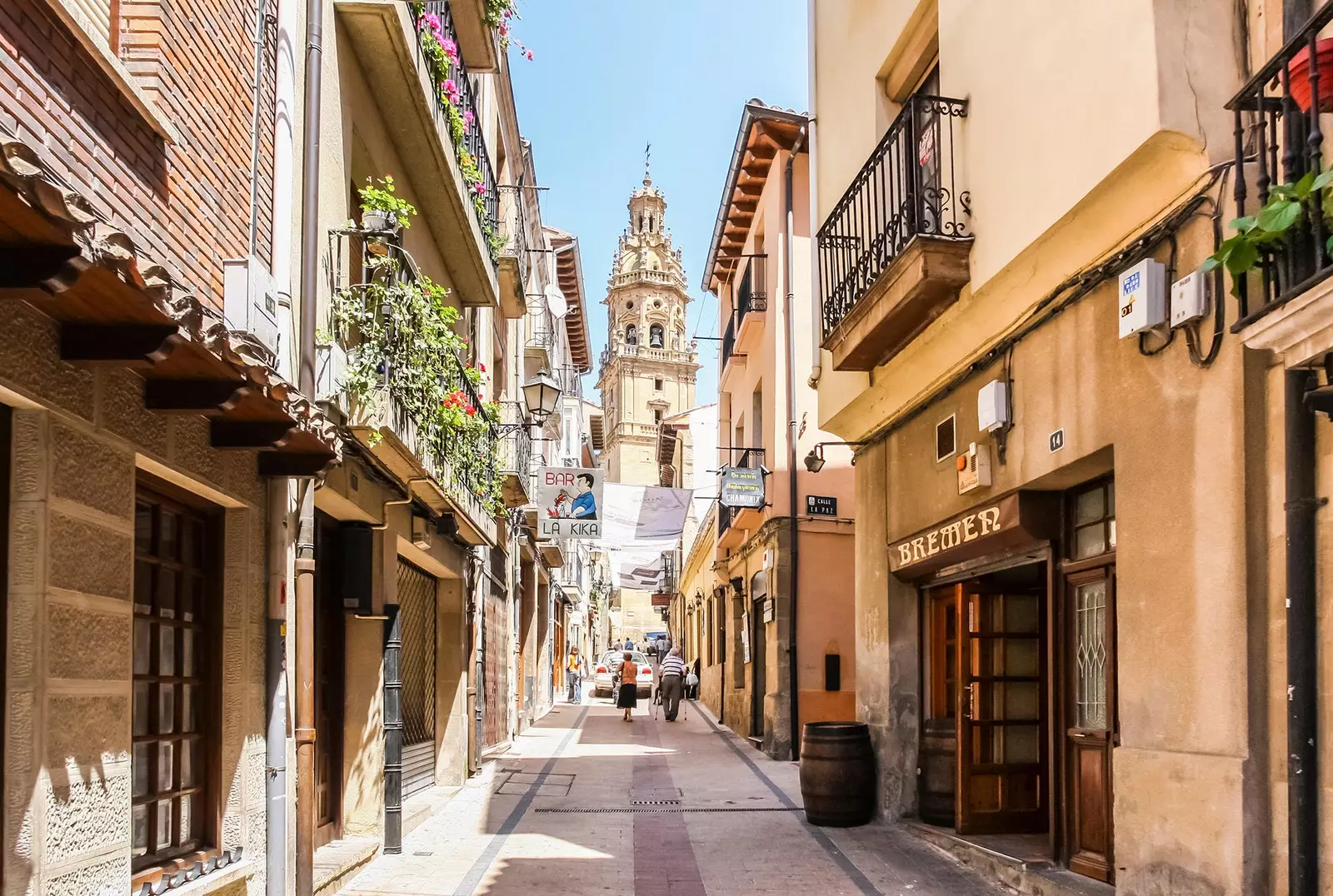 The streets of Haro La Rioja