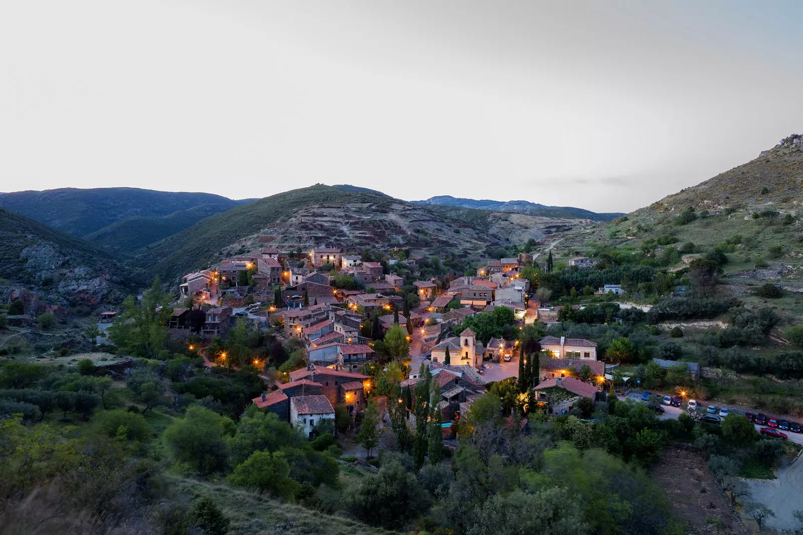 Patones Sierra Norte de Madridin kummituskaupunki