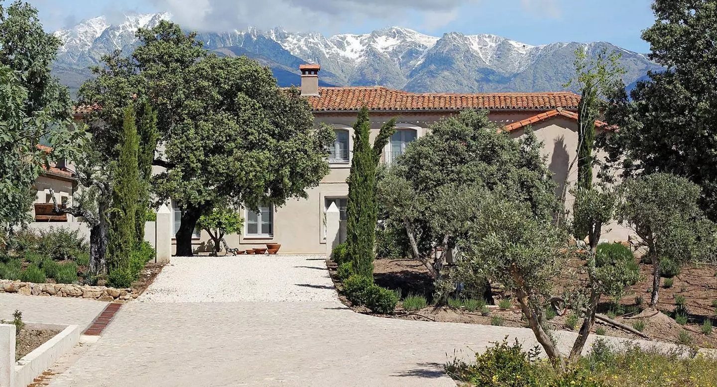 Bu, Toskana deyil, Sierra de Gredosdakı La Casa de los Tomillaresdir.