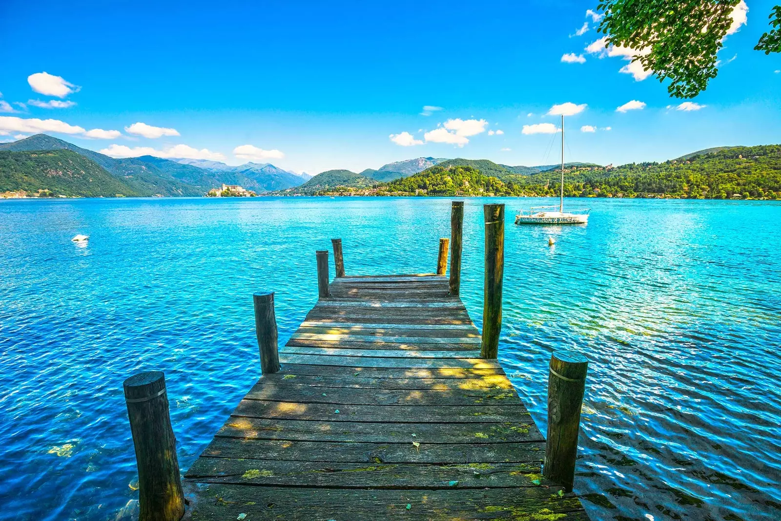 Vista des d'Orta San Giulio Piemont