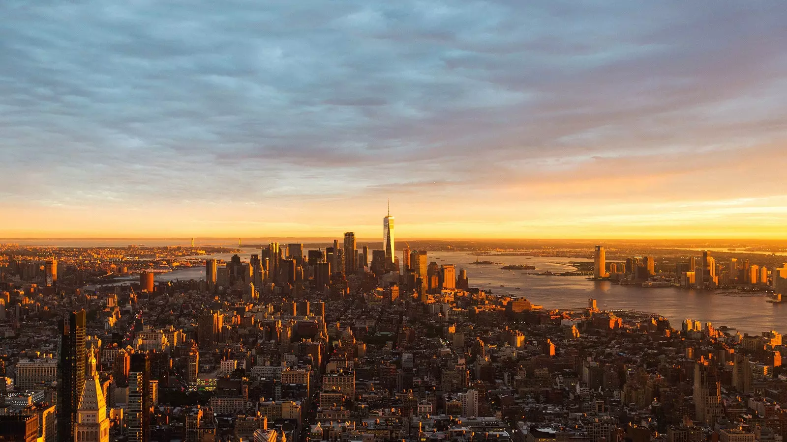 New York déi bekanntst Skyline um Planéit