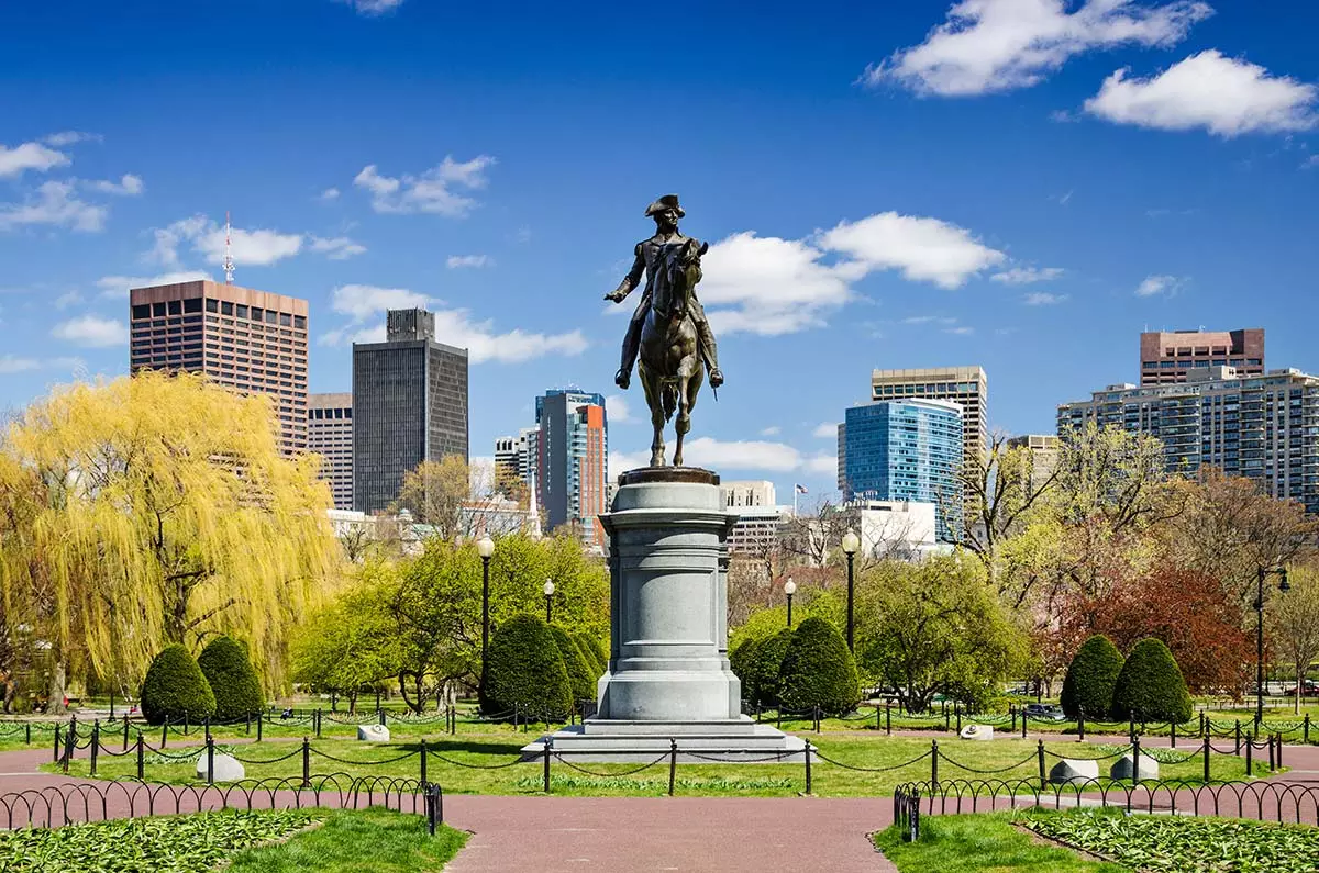 Faigh réidh le haghaidh páirceanna a fhágann go dtitfidh tú i ngrá mar an Boston Common