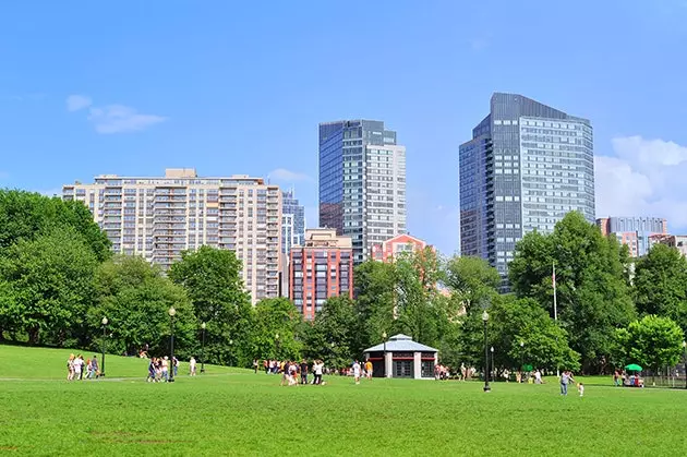 Boston Common is het oudste openbare park in de Verenigde Staten.