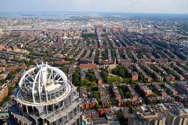 Το Skywalk Observatory Boston ως πουλί