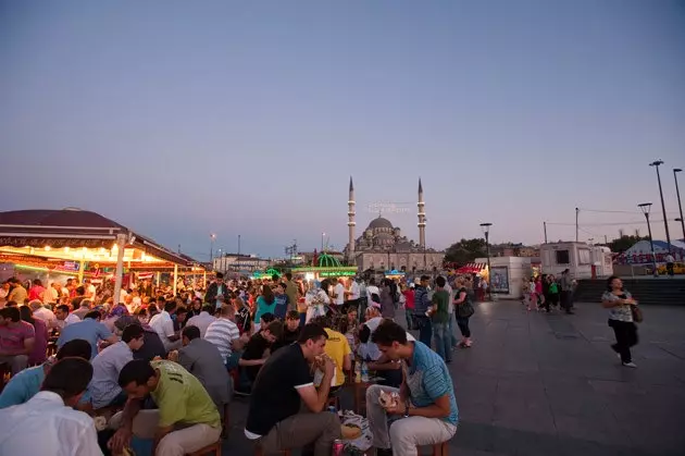 barracas de comida de rua