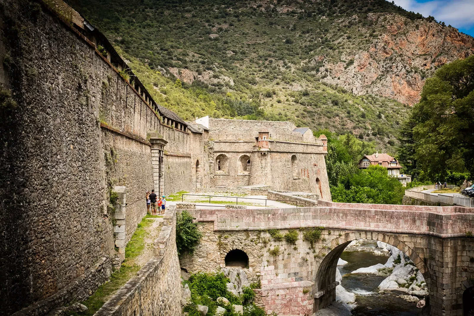 Bức tường Villefranche de Conflent