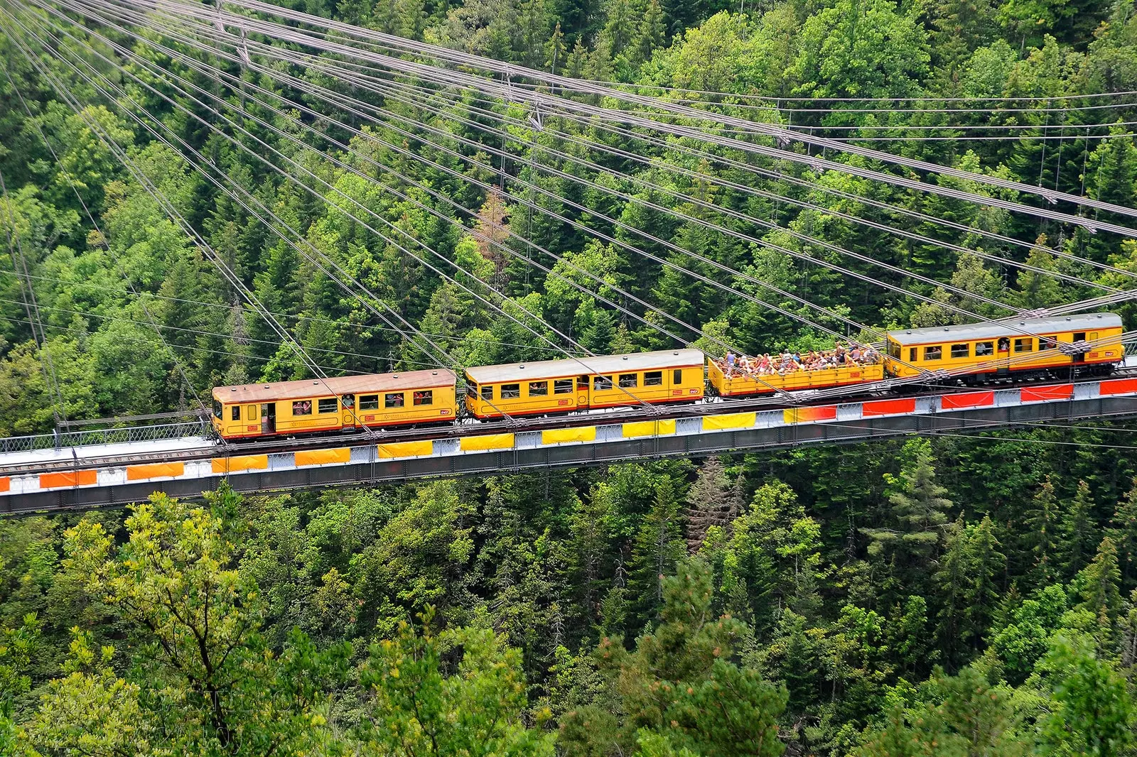 Le train jaune de la Cerdanya France