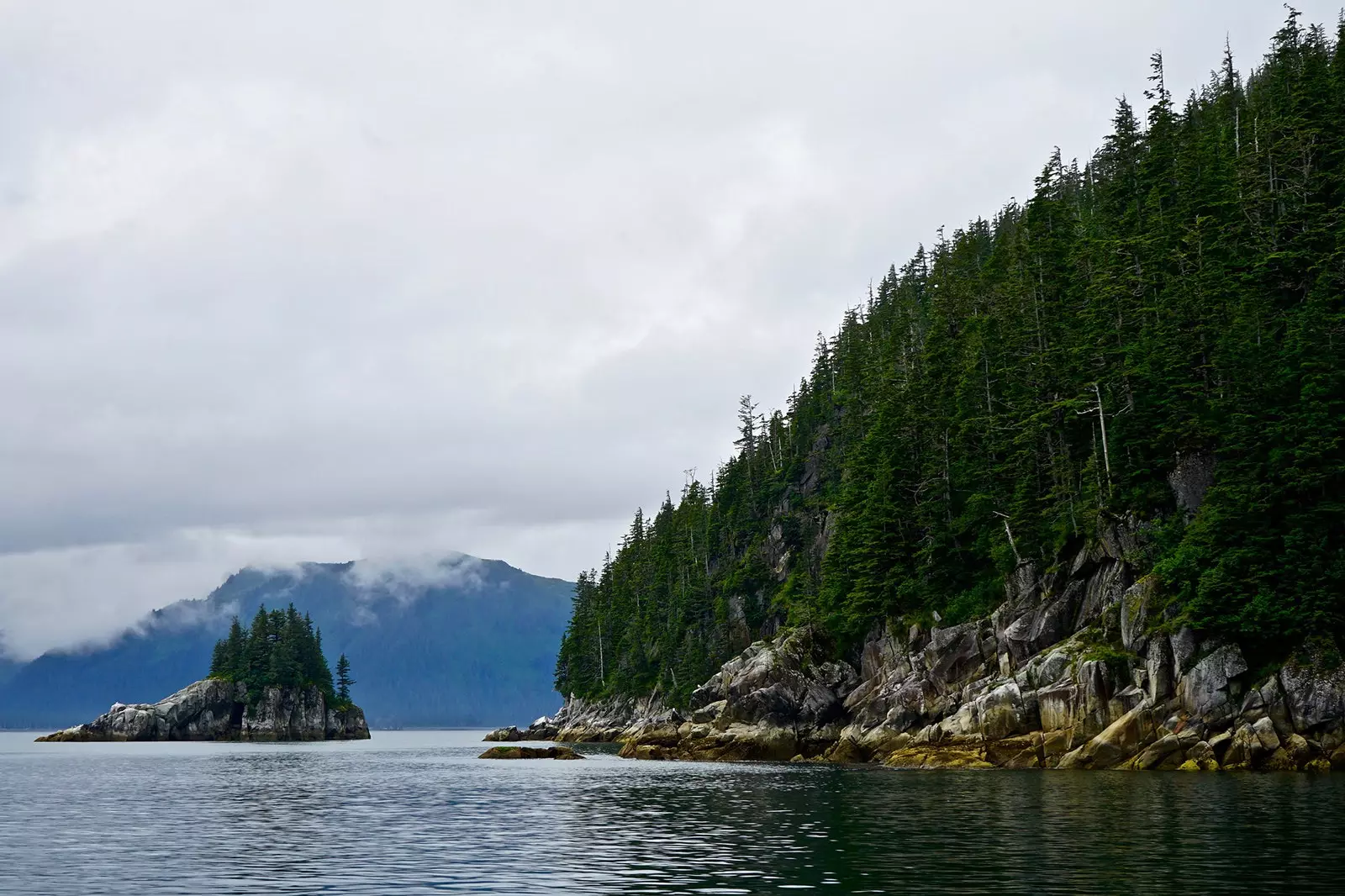 Resa till ishalvön de vilda Kenai-fjordarna i Alaska