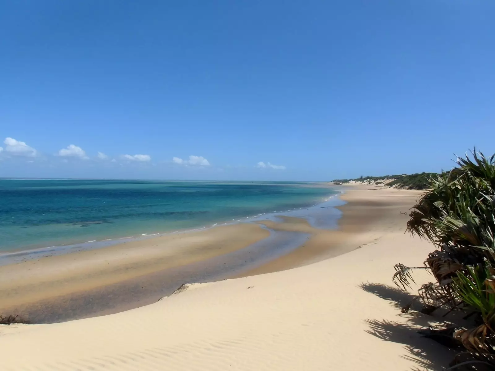 Pantai tak terbatas dan sepi