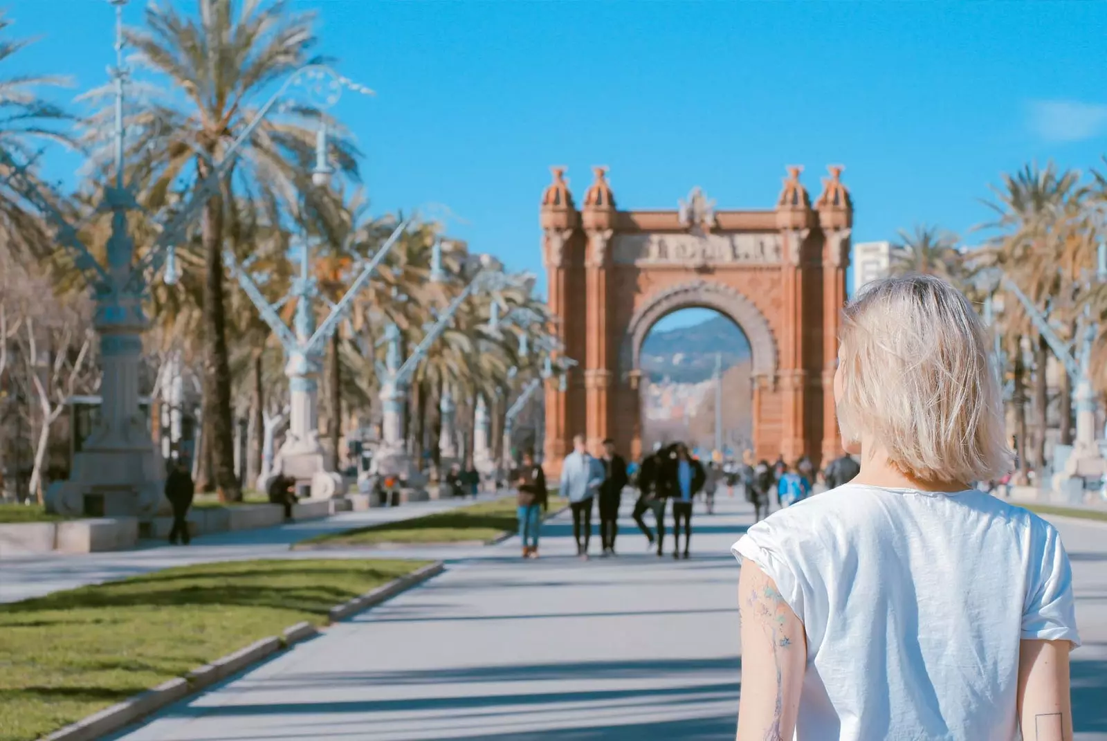 triumphal arch barcelona triumphal arch barcelona