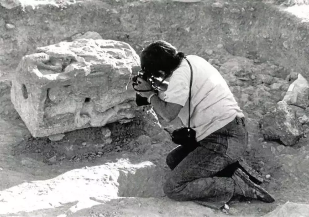 Arheologinja Ana María Muñoz Amilibia