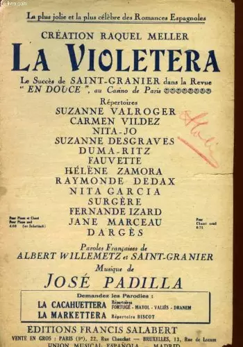 La Violetera nga José Padilla